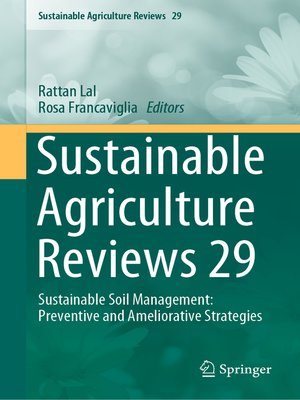 cover image of Sustainable Agriculture Reviews 29